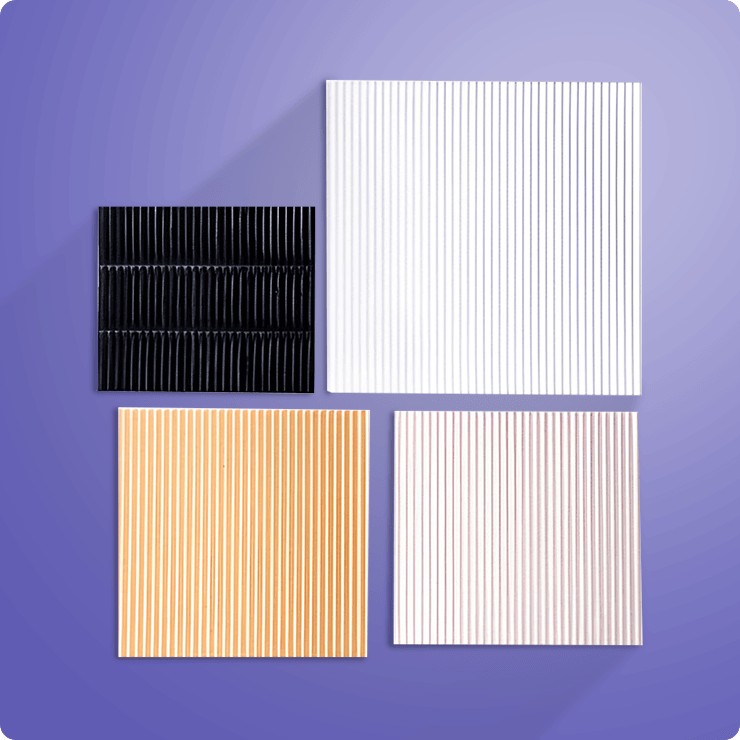 Corrugated pizza pads