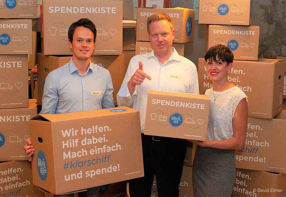 15.000 Kisten, die Menschen helfen