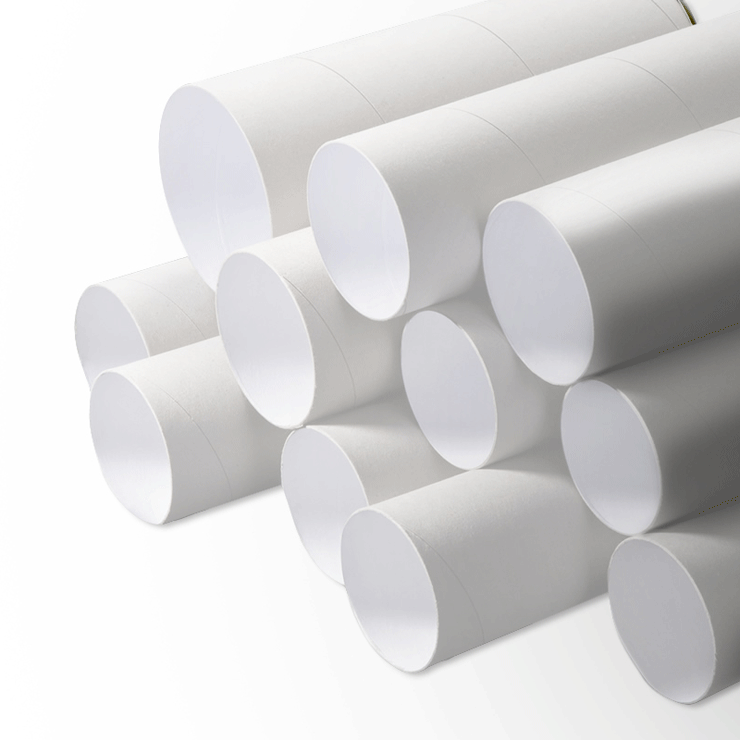 Tubes en carton plat