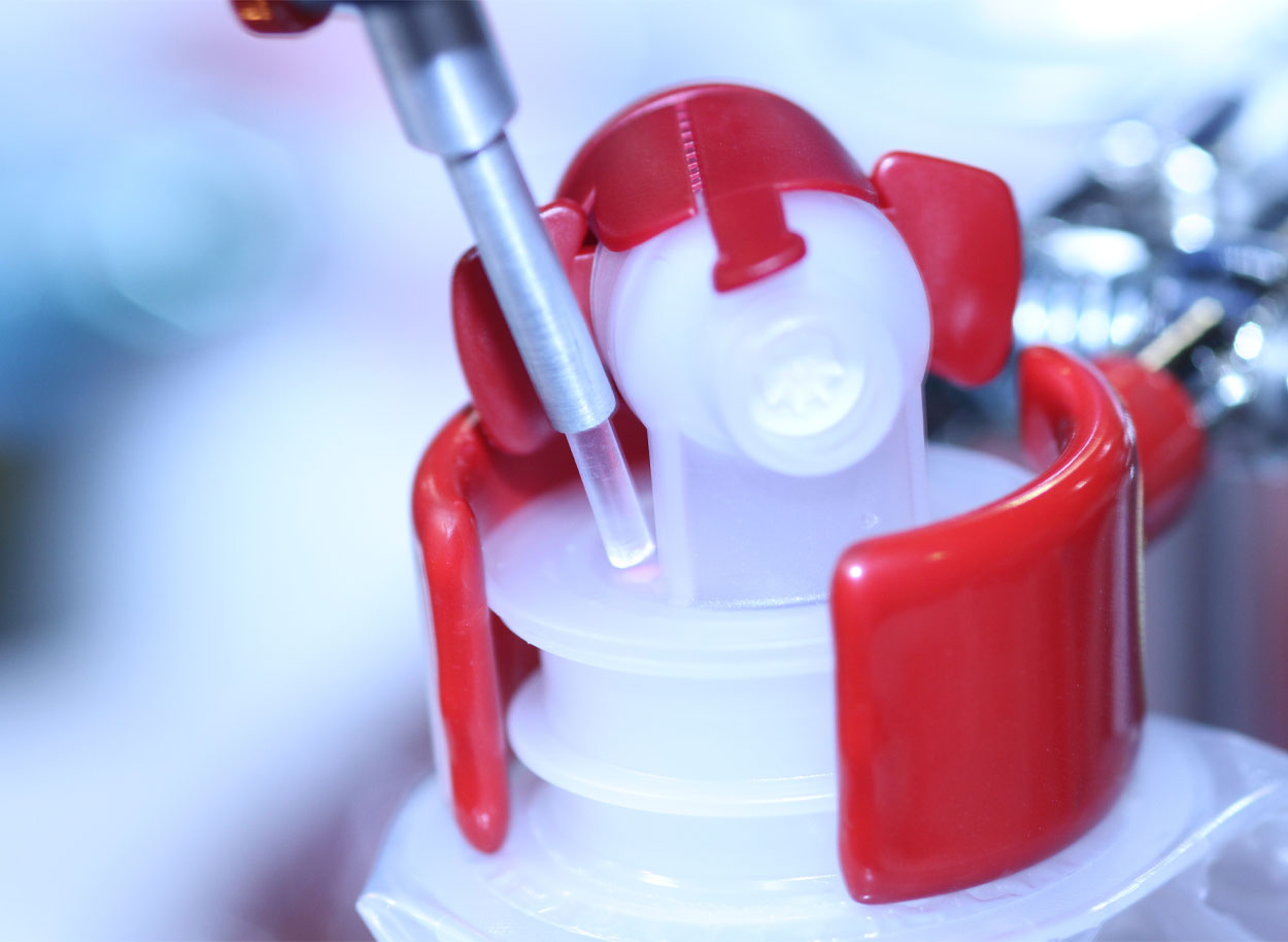 Close-up d'une machine industrielle