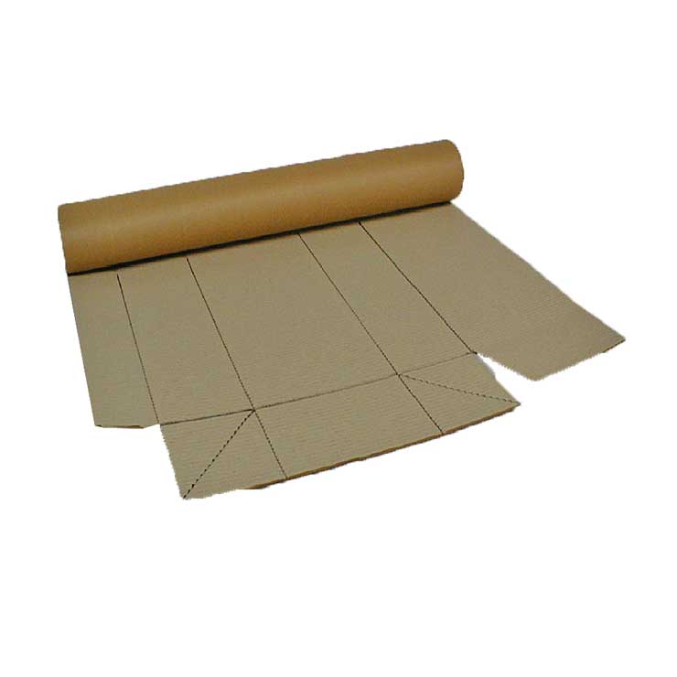 Golfkartonnen rollen