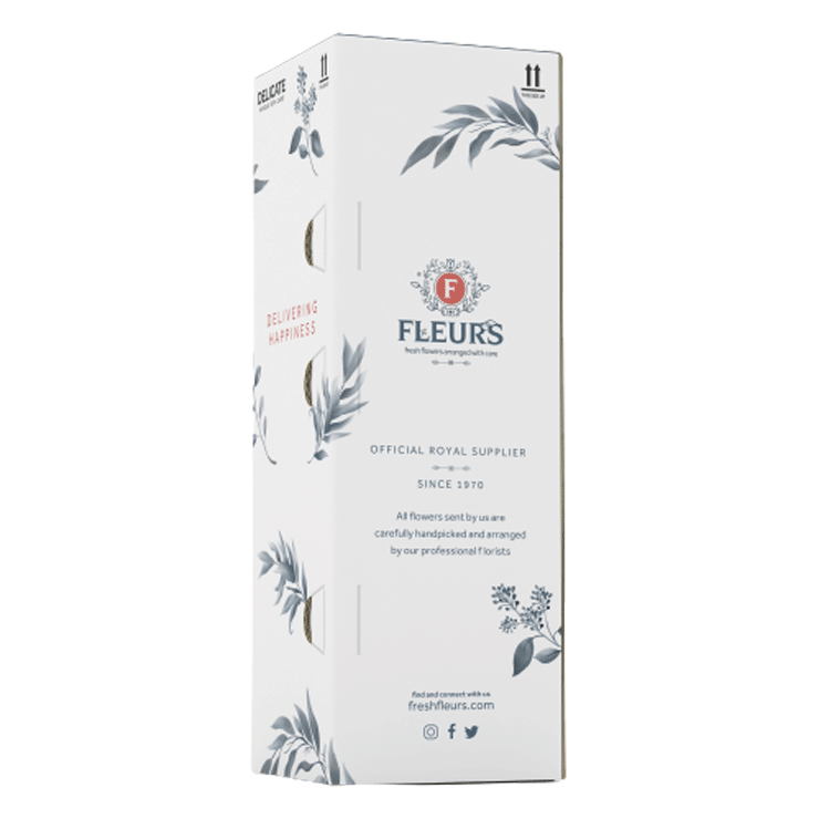 pacote telescópico para flores