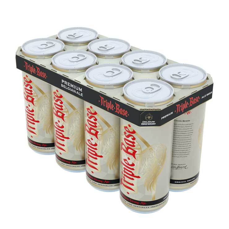 revestimento para latas, greenclip,embalagem multipack lata, solução de embalagem multipack