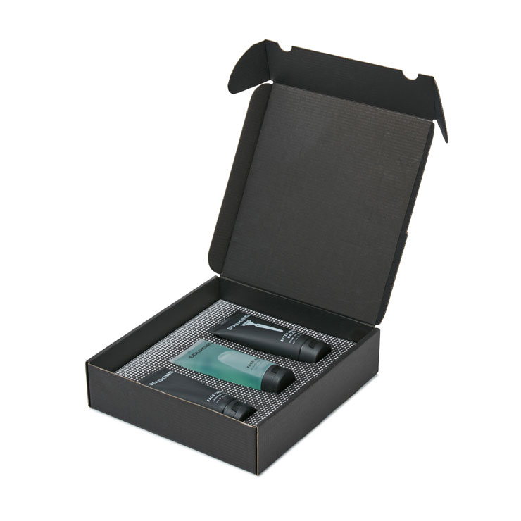 embalagem basculante aberta