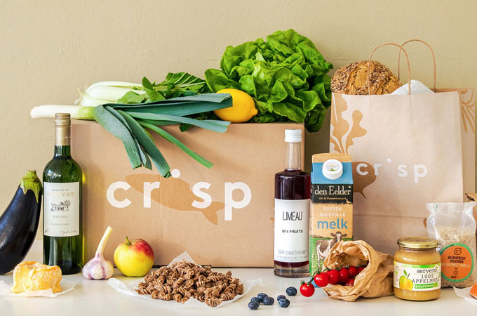 Veja como ajudamos o supermercado on-line Crisp, com sede na Holanda, a criar um processo de entrega otimizado com uma solução 100% sustentável.