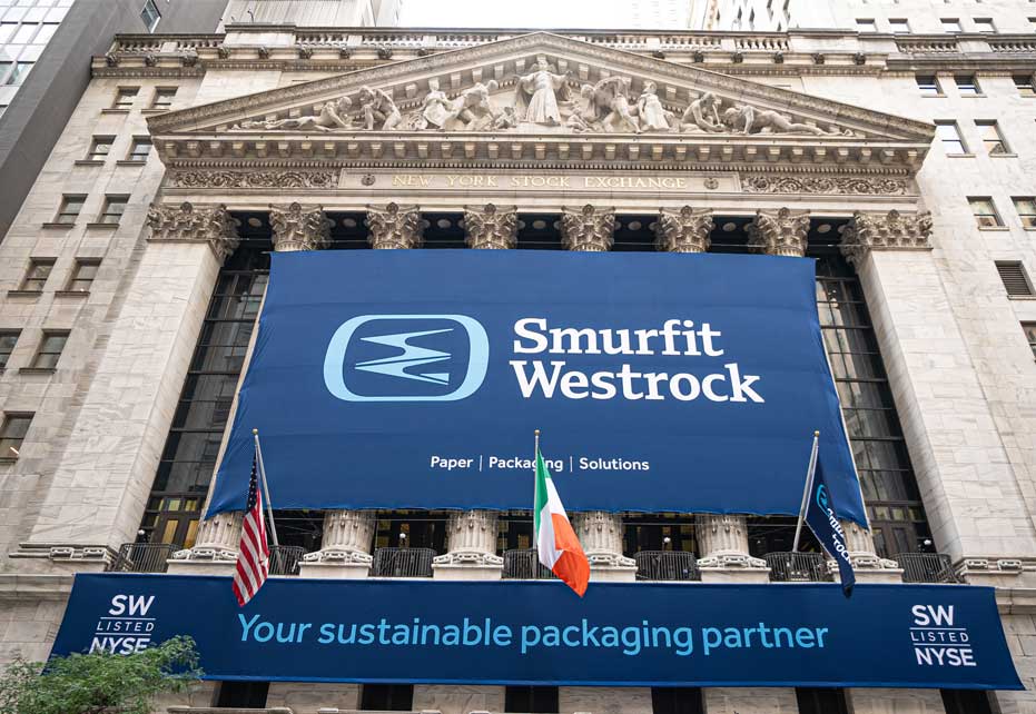 Smurfit Westrock gibt sein Debüt in New York und London