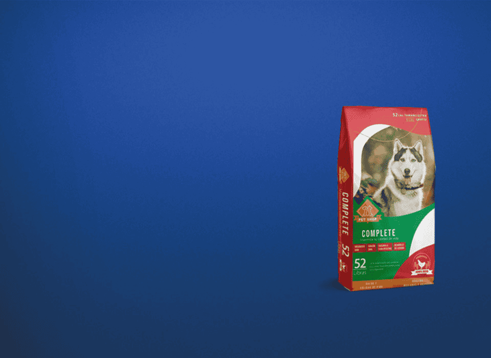 Saco de papel boca abierta