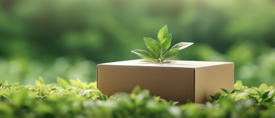 Empaques sostenibles reciclables biodegradables de cartón