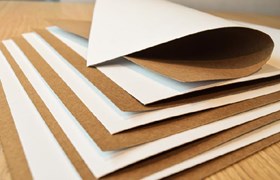 Cartulina para cajas plegadizas