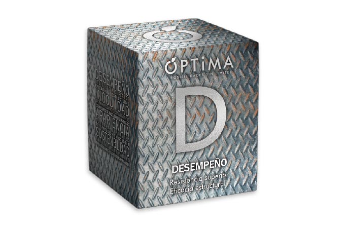 Caja cartulina plegadiza Óptima Smurfit Kappa cualidad desempeño