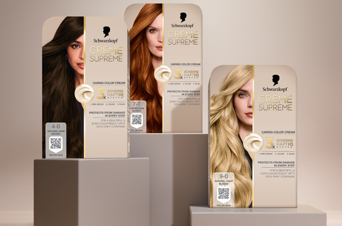 Descubre cómo nos asociamos con Henkel para renovar el empaque del tinte para el cabello Schwarzkopf Creme Supreme, creando un cartón elegante y ergonómico con acabados premium que mejoran su atractivo en el estante y apoyan una producción eficiente.