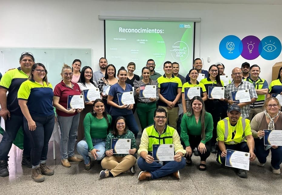 Smurfit Westrock Costa Rica recicla más de 6 toneladas