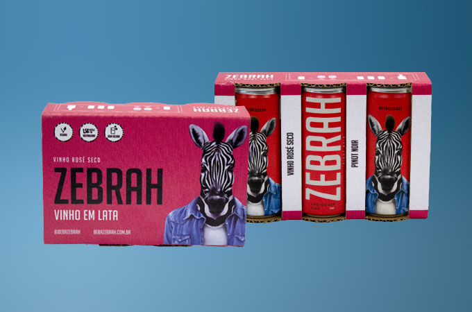 Podívejte se, jak jsme pomohli vytvořit 100% udržitelné a poutavé řešení pro sortiment veganských vín Zebrah.