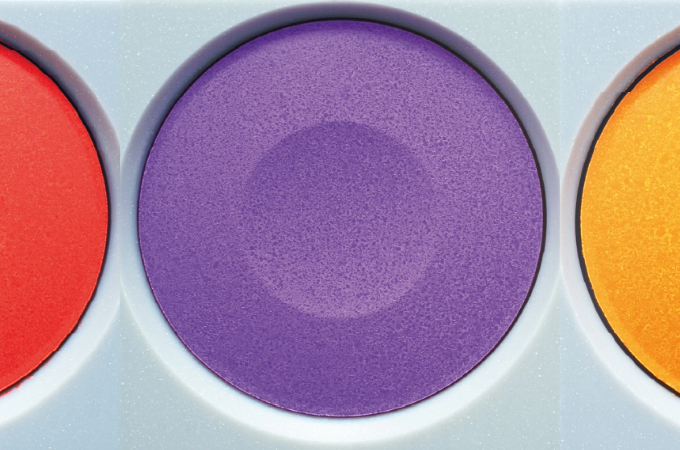 Produkte und Möglichkeiten Violett