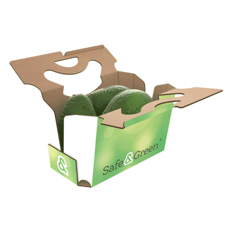 Bakke med genluk til avocado