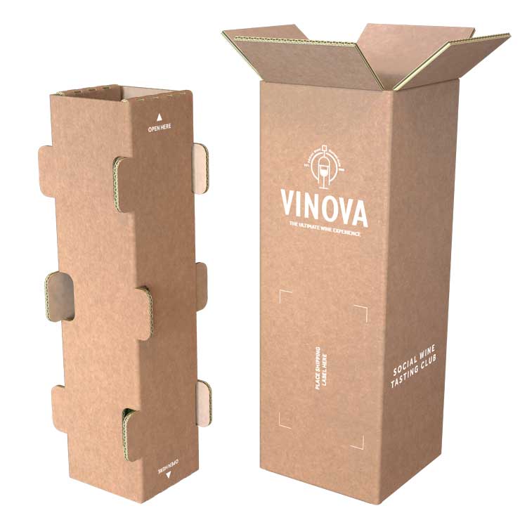 Empaque para botellas, Empaque para botellas, Empaque para botellas individuales, Cajas para botellas
