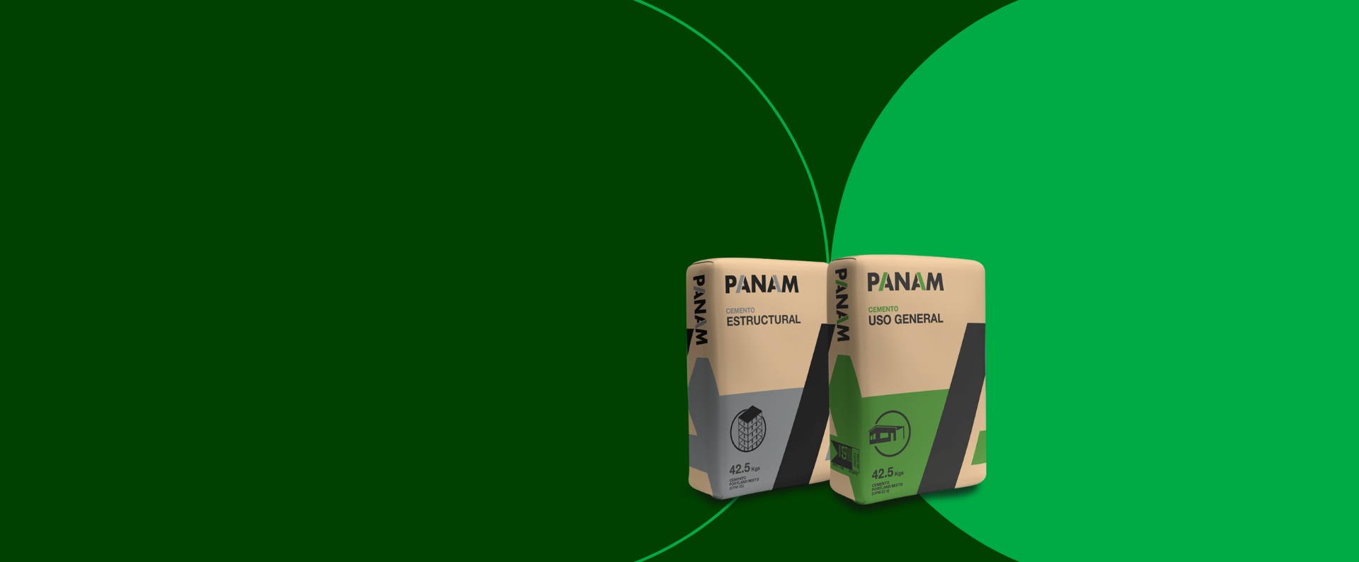 Landing page banner cementos panam