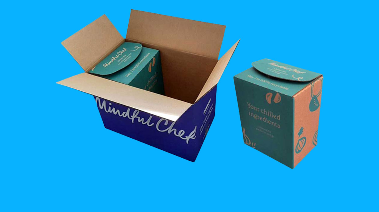 Embalaje para kits de comida, Embalajes para entrega de alimentos, Embalajes para eCommerce