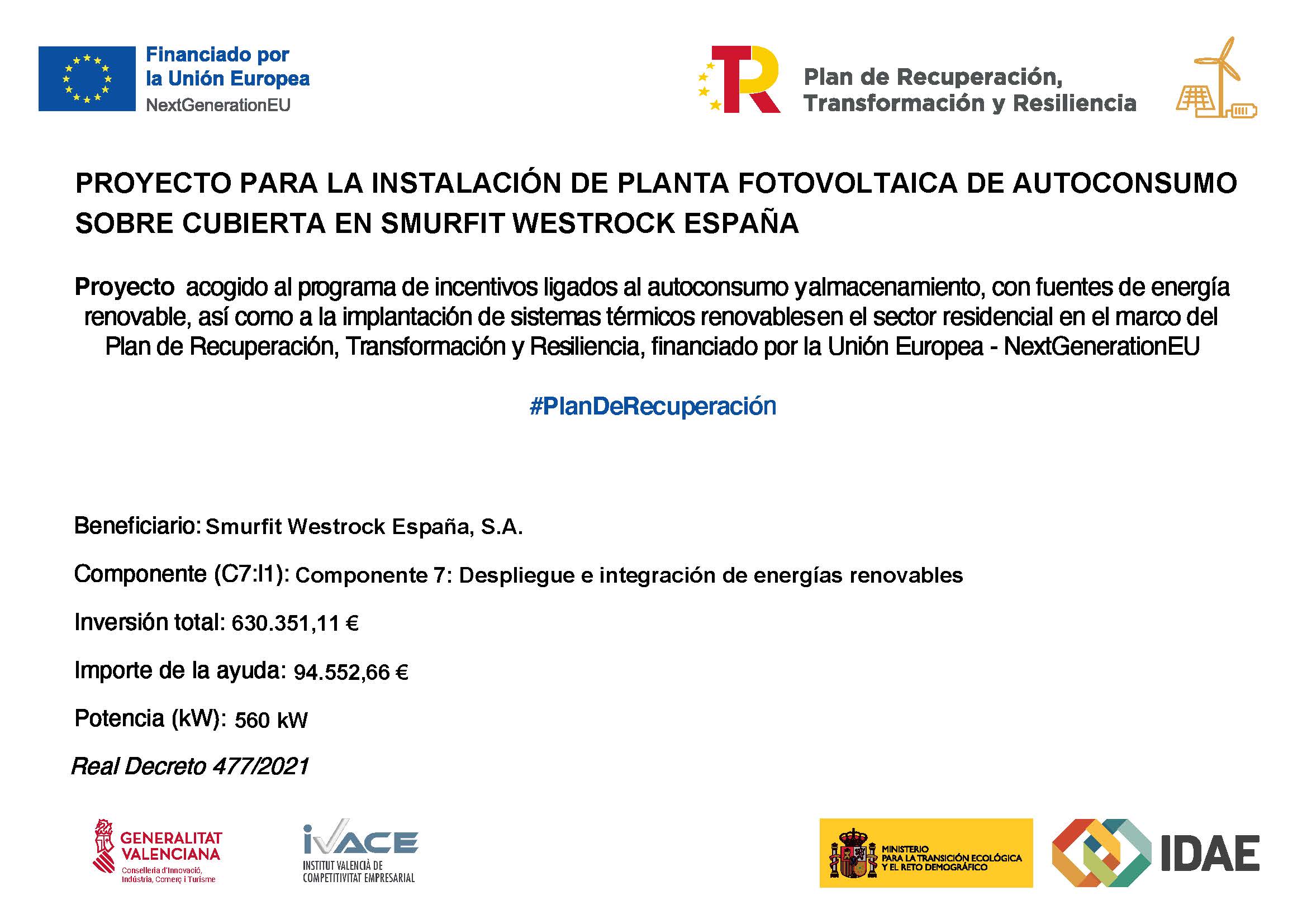 Placas fotovoltaicas Quart