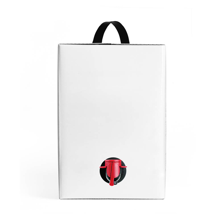 Embalaje, Bag-in-Box,  genérico, vino, grifo, Vitop Original, negro y rojo, asa Vitop, negra