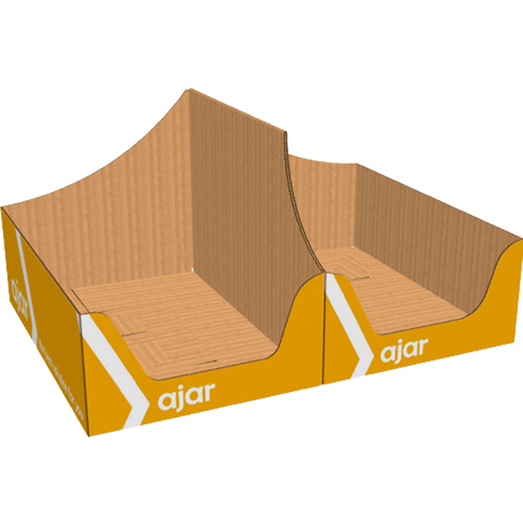 Split Pack, Shelf Ready Packaging