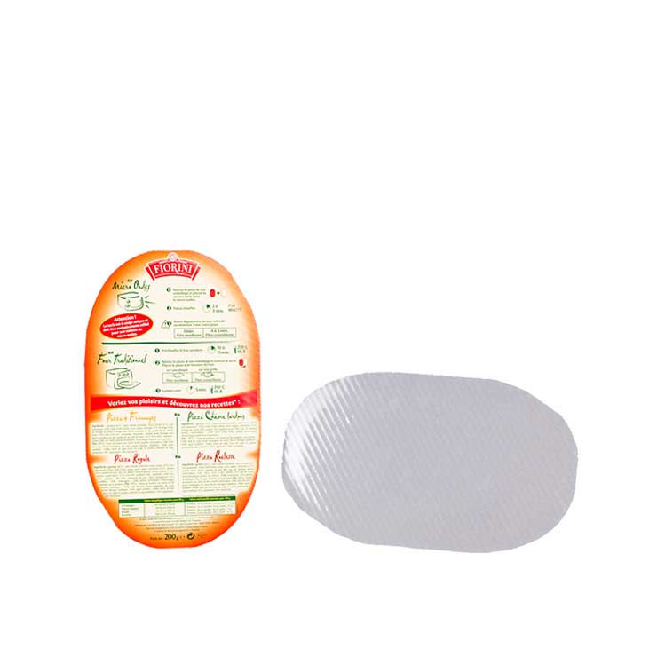 Plaques de carton ondulé pour plats précuisinés