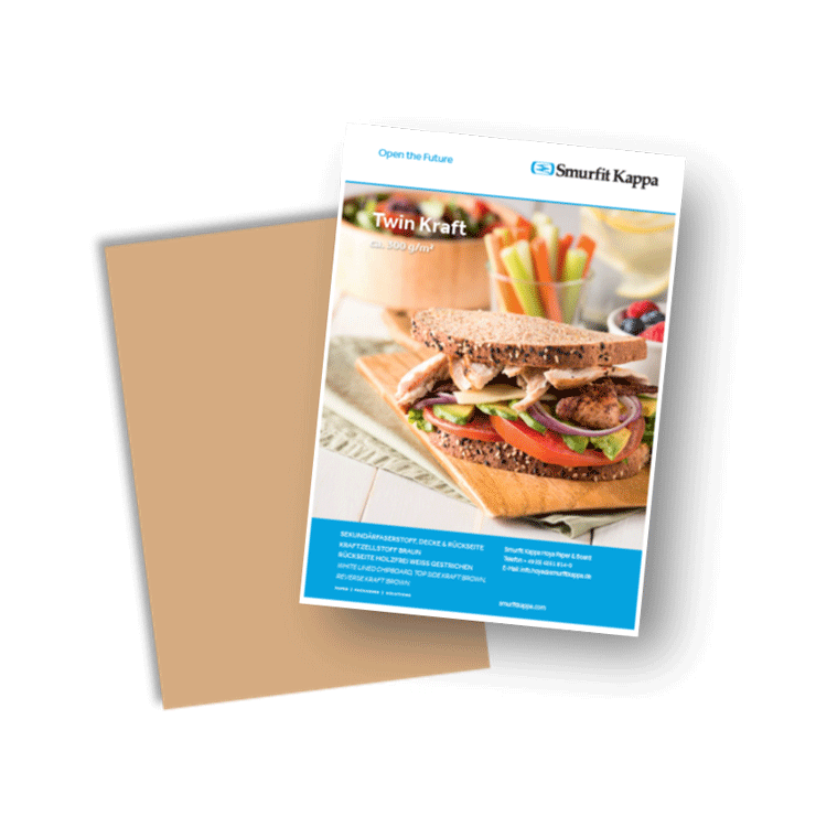 Brochure spéciale papier kraft /400g