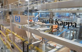 Machine industrielle d'emballage en carton ondulé