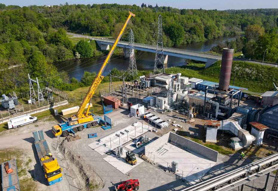 Une usine de Smurfit Kappa teste le démonstrateur HYFLEXPOWER fonctionnant à l'hydrogène, un essai couronné de succès