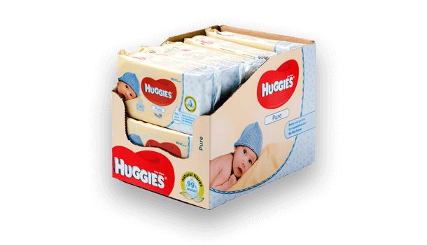 Retail Packaging, Packaging per il punto vendita, scatola per pannolini