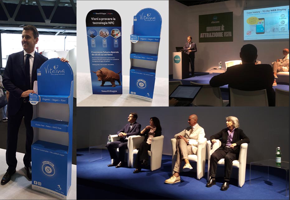 I nostri display a base carta 100% eco-sostenibili alla ribalta a Viscom 2019
