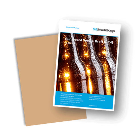 Brochure spéciale papier kraft / 500g