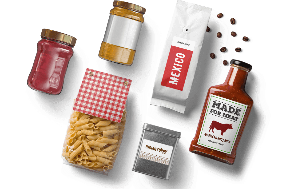 Mise en scène de produits agroalimentaires 