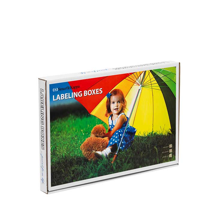 Geetiketteerde verpakkingen