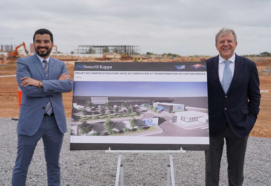 Smurfit Kappa investeert meer dan 35 miljoen euro in eerste Marokkaanse fabriek