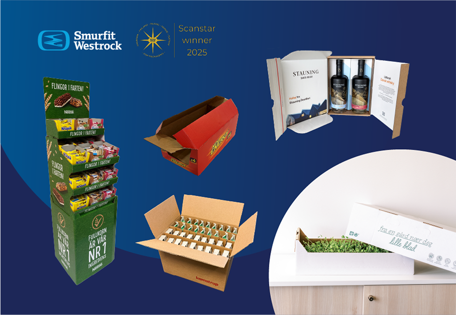 Smurfit Westrock setter standarden med flest priser på ScanStar 2025