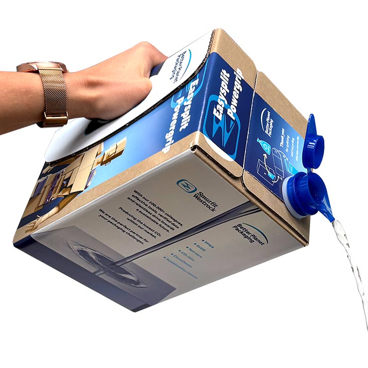 Smurfit Westrock lanserer innovativ Bag-in-Box® Powergrip