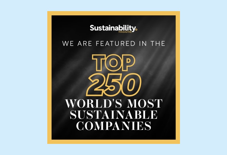 Smurfit Westrock anerkjent som et av Sustainability Magazines 250 beste bærekraftsselskaper i 2025