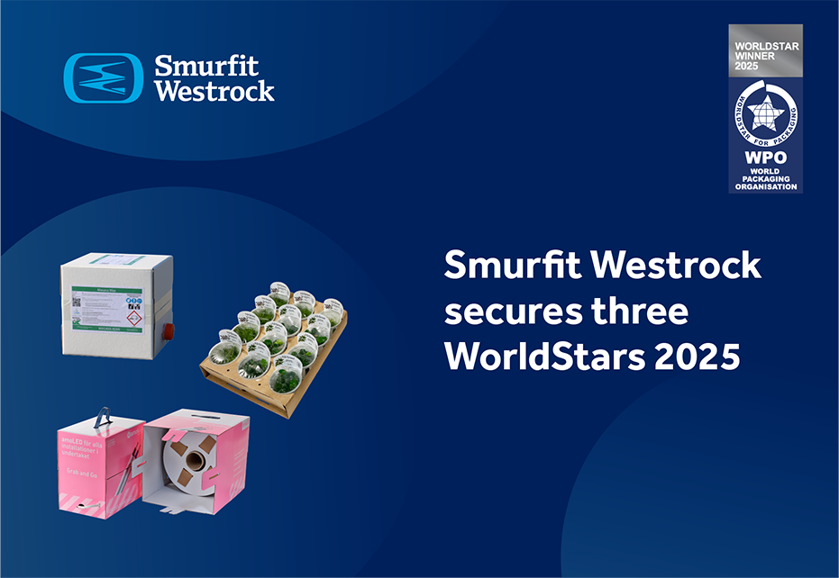 Smurfit Westrock Scandinavia vinner tre WorldStars i global emballasjekonkurranse