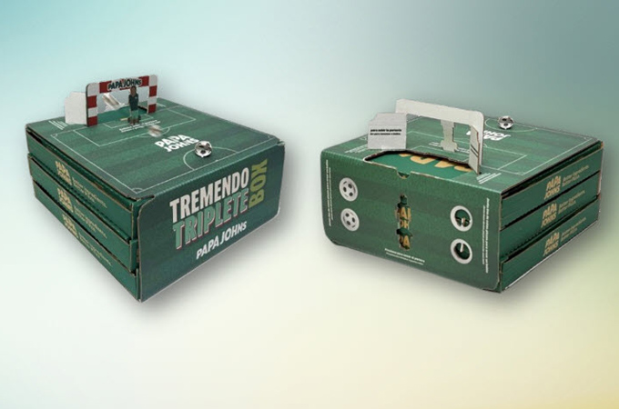 opakowanie na pizzę Papa John's