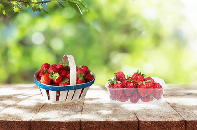 opakowania na truskawki