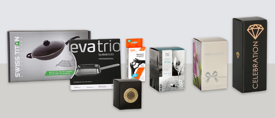 przykłady opakowań kaszerowanych