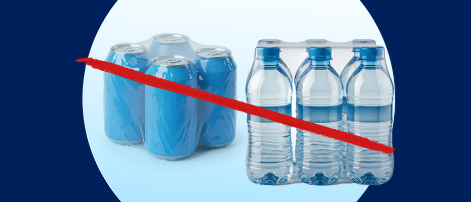 PPWR - zakaz folii w multipakach