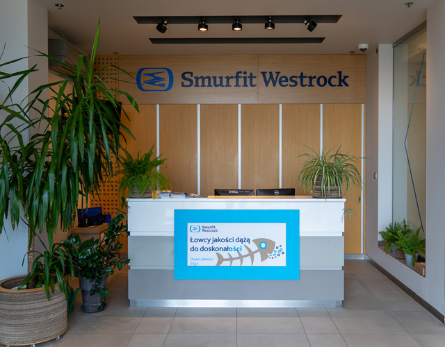 Smurfit Kappa Gdańsk - brama wjazdowa