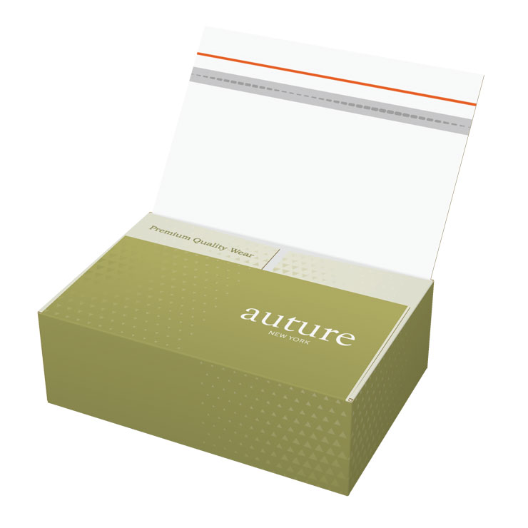 Pudełko wysyłkowe zwrotne, Karton e-commerce z taśmą, Opakowanie zwrotne