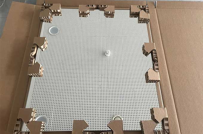 Panel-Buffer element zabezpieczający, wkładka z plastra miodu