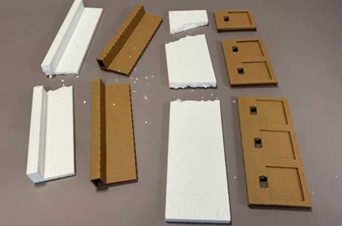 zabezpieczenia z EPS i alternatywa z tektury