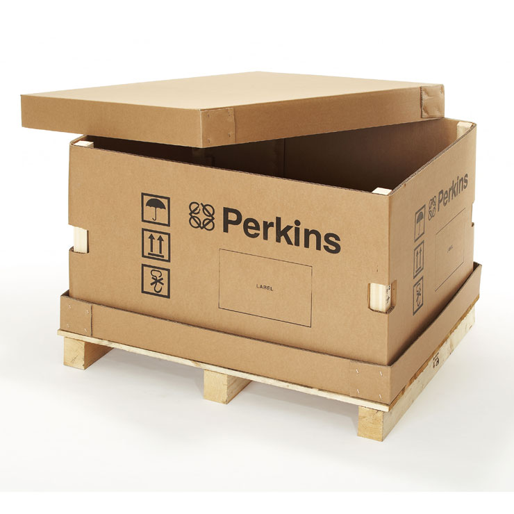 Caixas de cartão de onda tripla