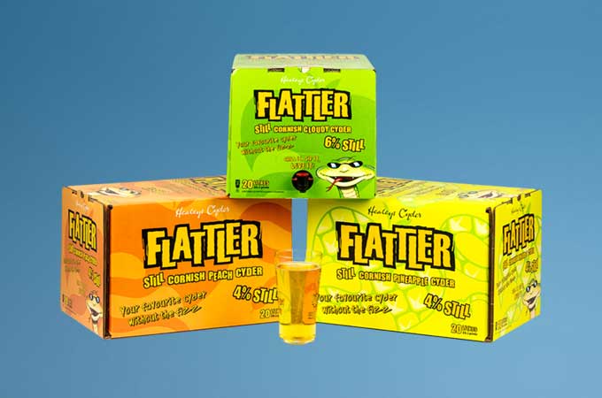 Ajudámos a Healeys a desenvolver uma embalagem Bag-in-Box para a sua sidra, perfeita para utilização em casa, festas e eventos.