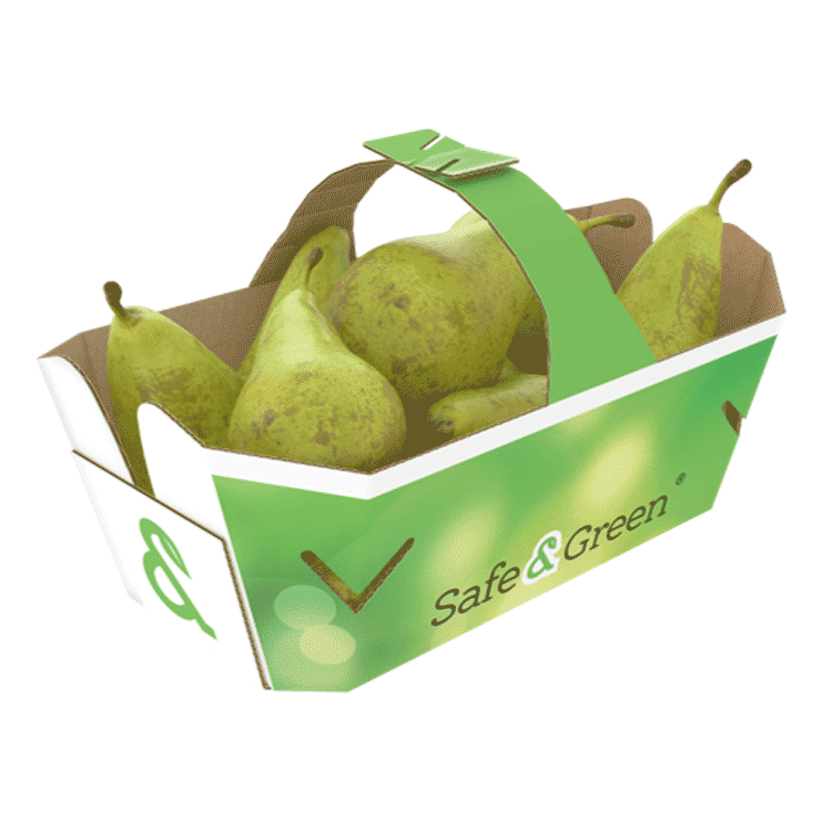 Корзина с ручками для груш